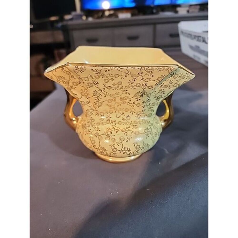 Vintage Vase- Hand Decorated w/ 22K Gold-‎ Pearl China Co.